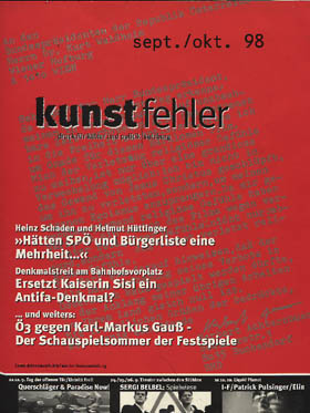 Kunstfehler 13 Cover