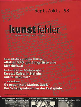 Kunstfehler 13 Cover